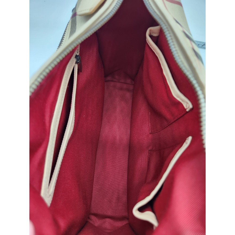 Burberry Beige and Black Check Crossbody Bag - Picture 10 of 15